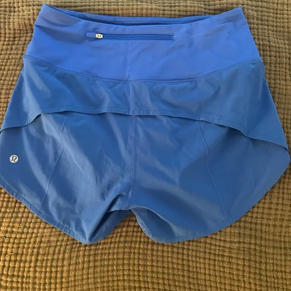 Speed Up Shorts 4 Inch Blazer Blue - Picture 3 of 5